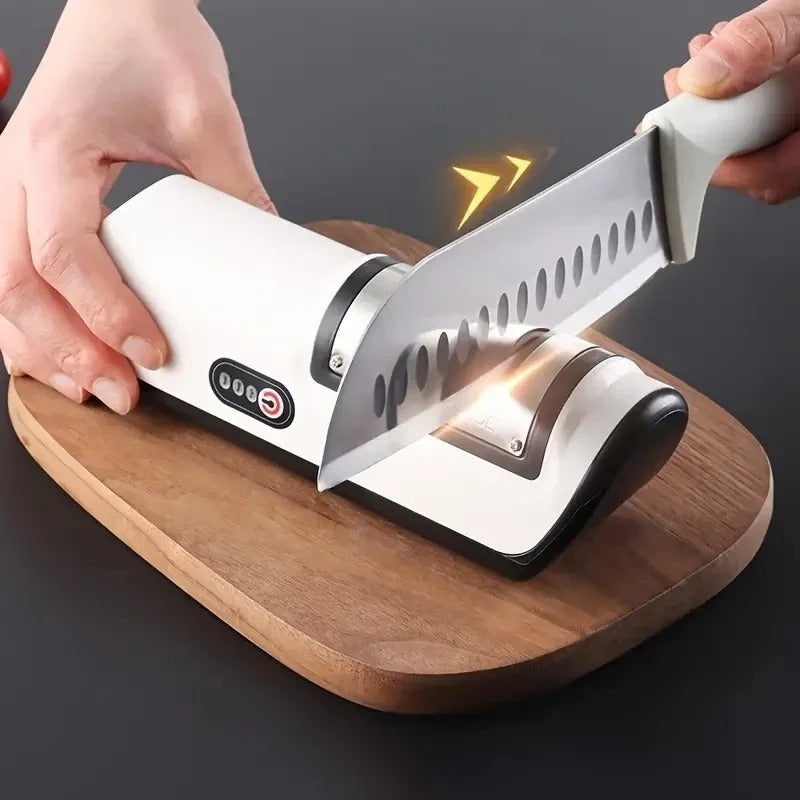 Electric Kitchen Knife Sharpener – Sharp Edges in Seconds