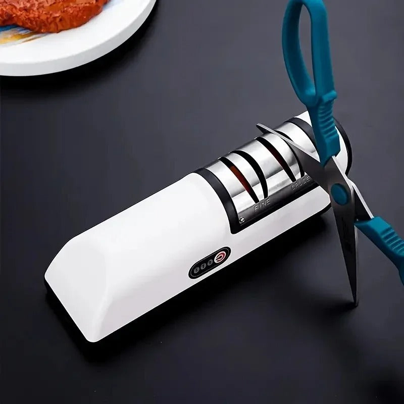 Electric Kitchen Knife Sharpener – Sharp Edges in Seconds
