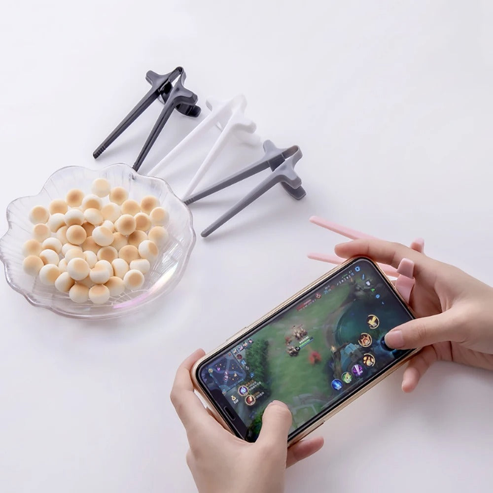 Snack Finger Chopsticks – Keep Your Hands Clean & Game On!