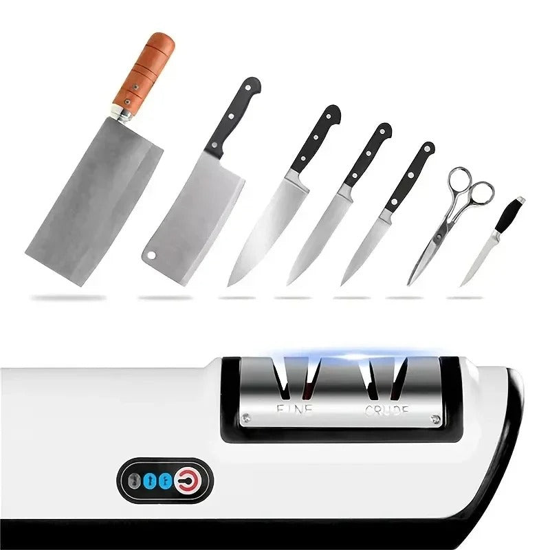 Electric Kitchen Knife Sharpener – Sharp Edges in Seconds