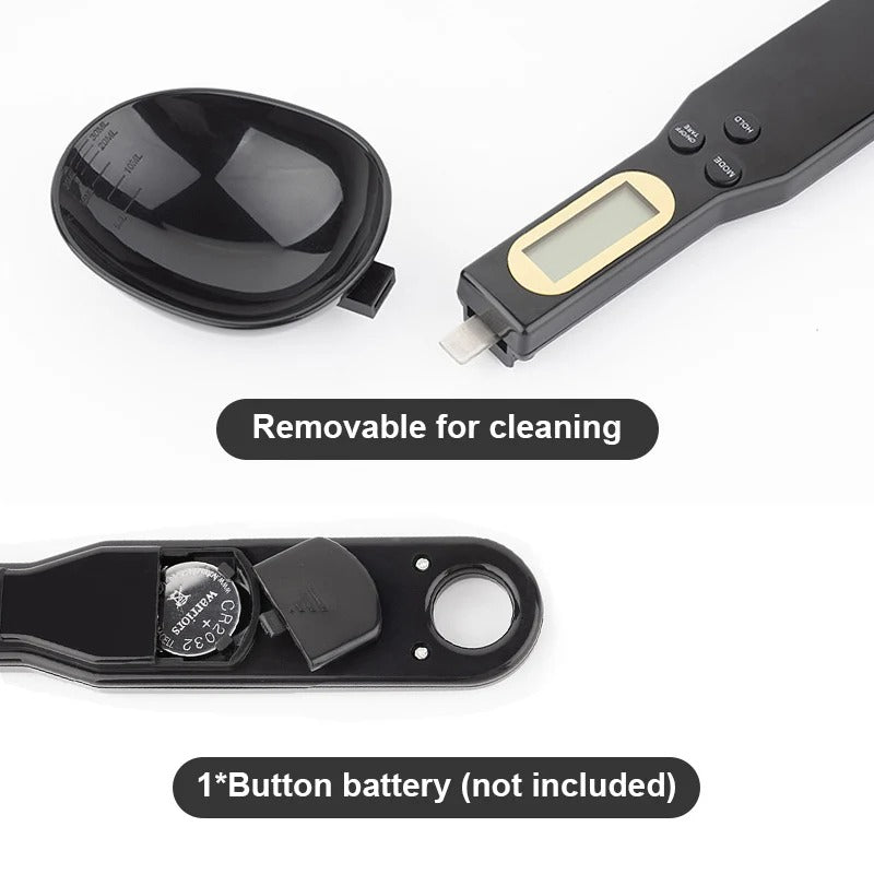 Mini Spoon Food Scale Digital Kitchen Electronic LCD Food Scale (0.1ā500g)