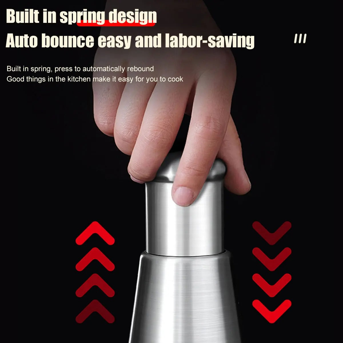 Manual Slap Chopper – Effortless Food Prep in Seconds!