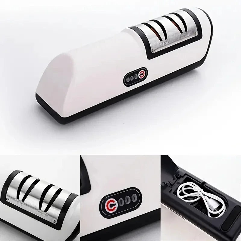 Electric Kitchen Knife Sharpener – Sharp Edges in Seconds