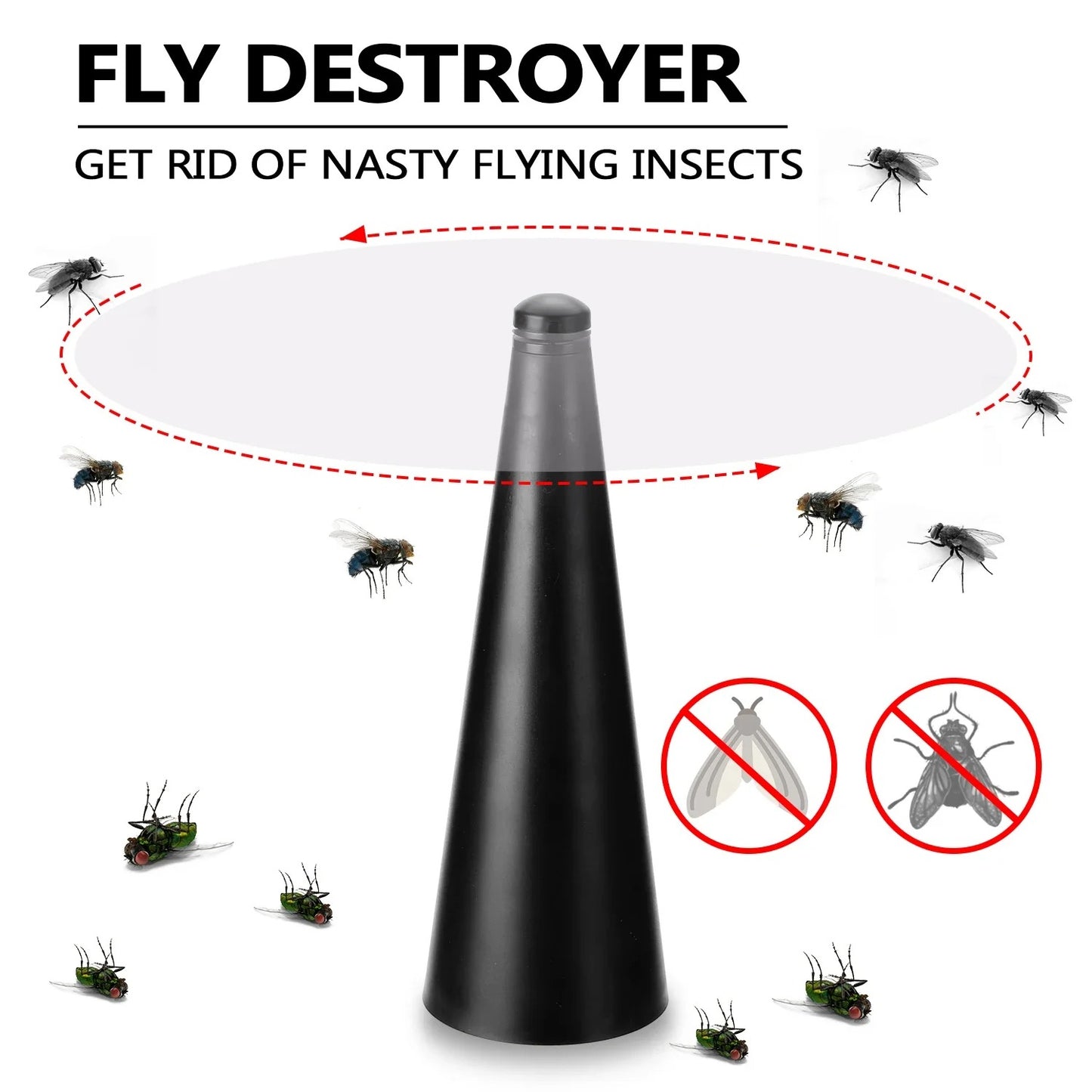 Fly Repellent Fan – Keep Bugs Away Effortlessly!