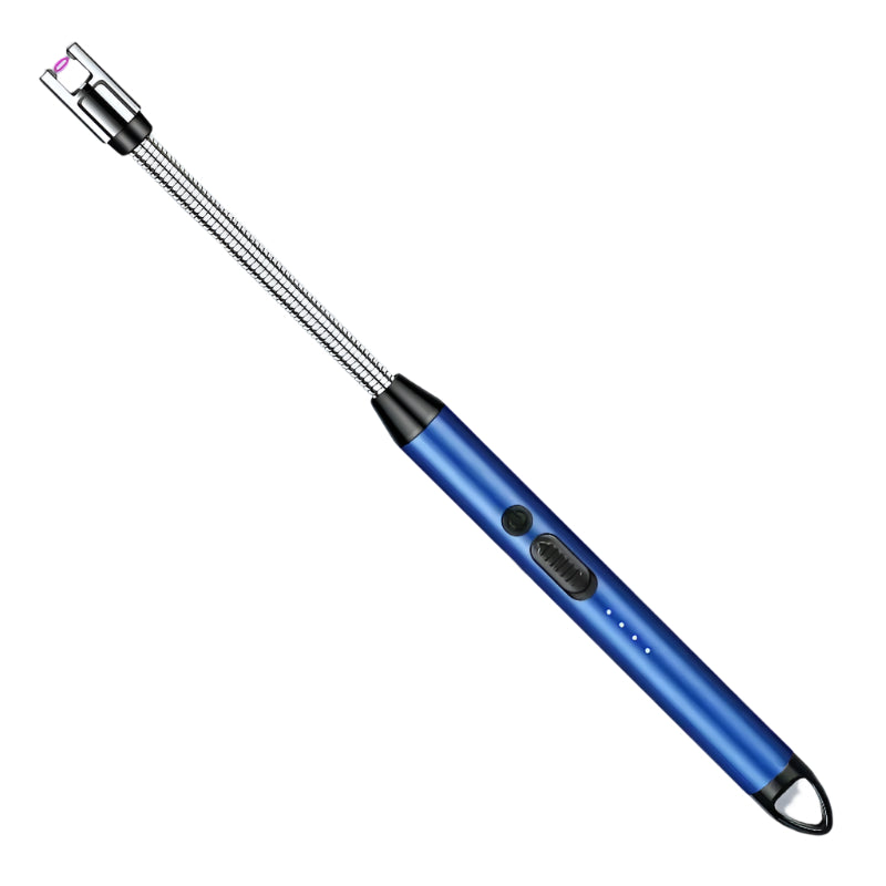 Rechargeable Windproof Arc Lighter – Flexible Neck, Flameless, USB Powered