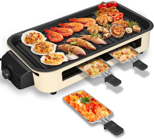 Indoor Electric Grill – Grill Flavor, No Smoke, Non-stick
