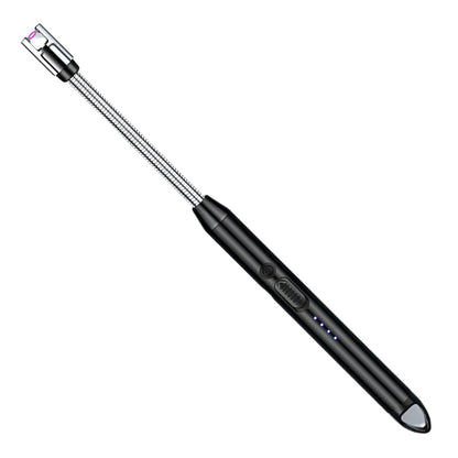 Rechargeable Windproof Arc Lighter – Flexible Neck, Flameless, USB Powered