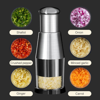 Manual Slap Chopper – Effortless Food Prep in Seconds!