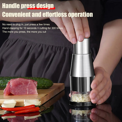 Manual Slap Chopper – Effortless Food Prep in Seconds!