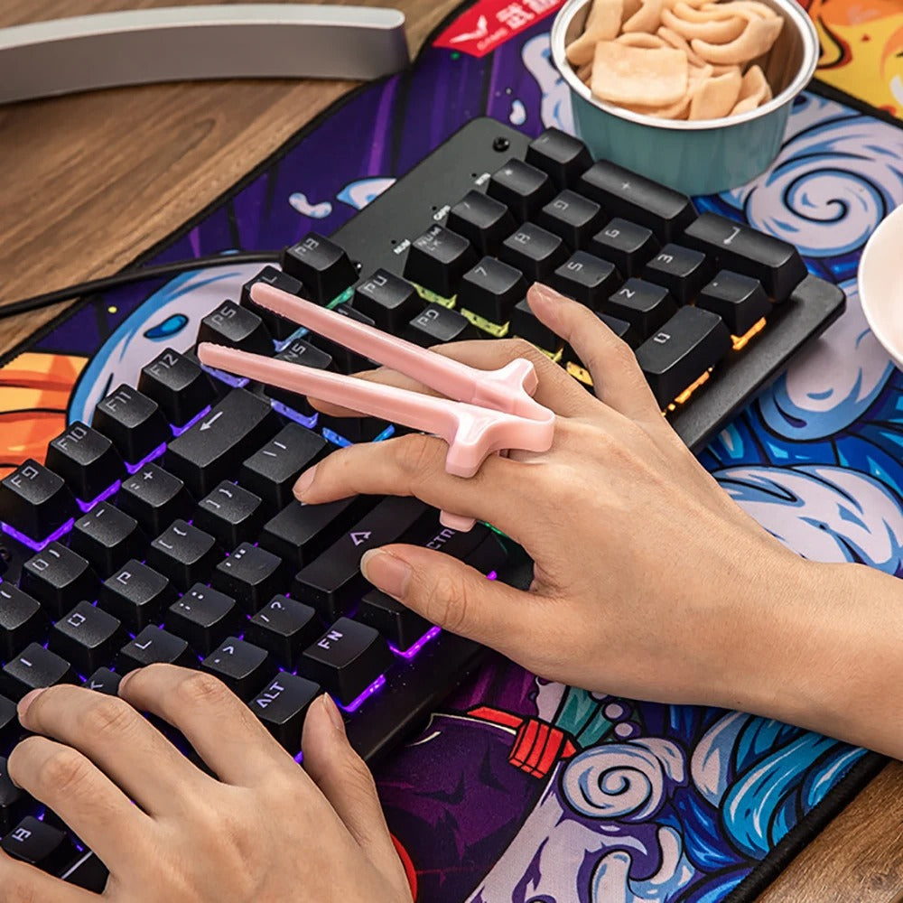 Snack Finger Chopsticks – Keep Your Hands Clean &amp; Game On!